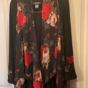 Two piece dress with bell sleeves